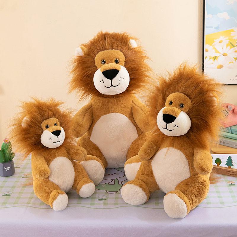 Forest Lion Animal Plush Toy Cute Cartoon Girl Child Birthday Holiday Doll Gift