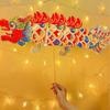 Traditional Style Glow Paper Lantern LED Luminous Dragon Lantern  Family Gathering