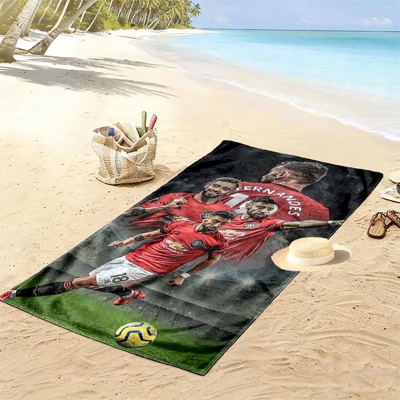 Fernandes Print Beach Towel, Large Soft Quick Dry Towel for Beach Camping Swimming
