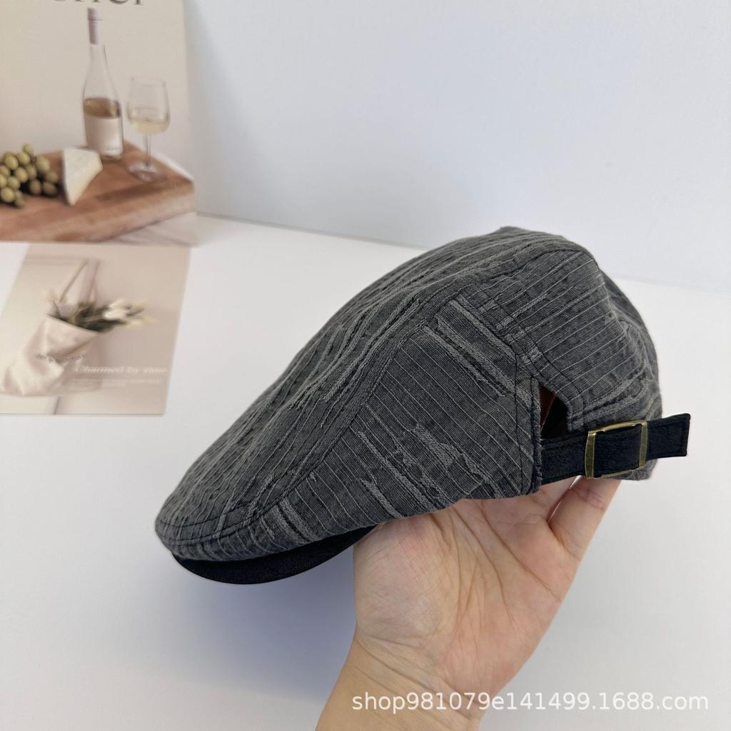 Literary retro old forward hat women's spring and autumn fashion casual versatile face small temperament beret