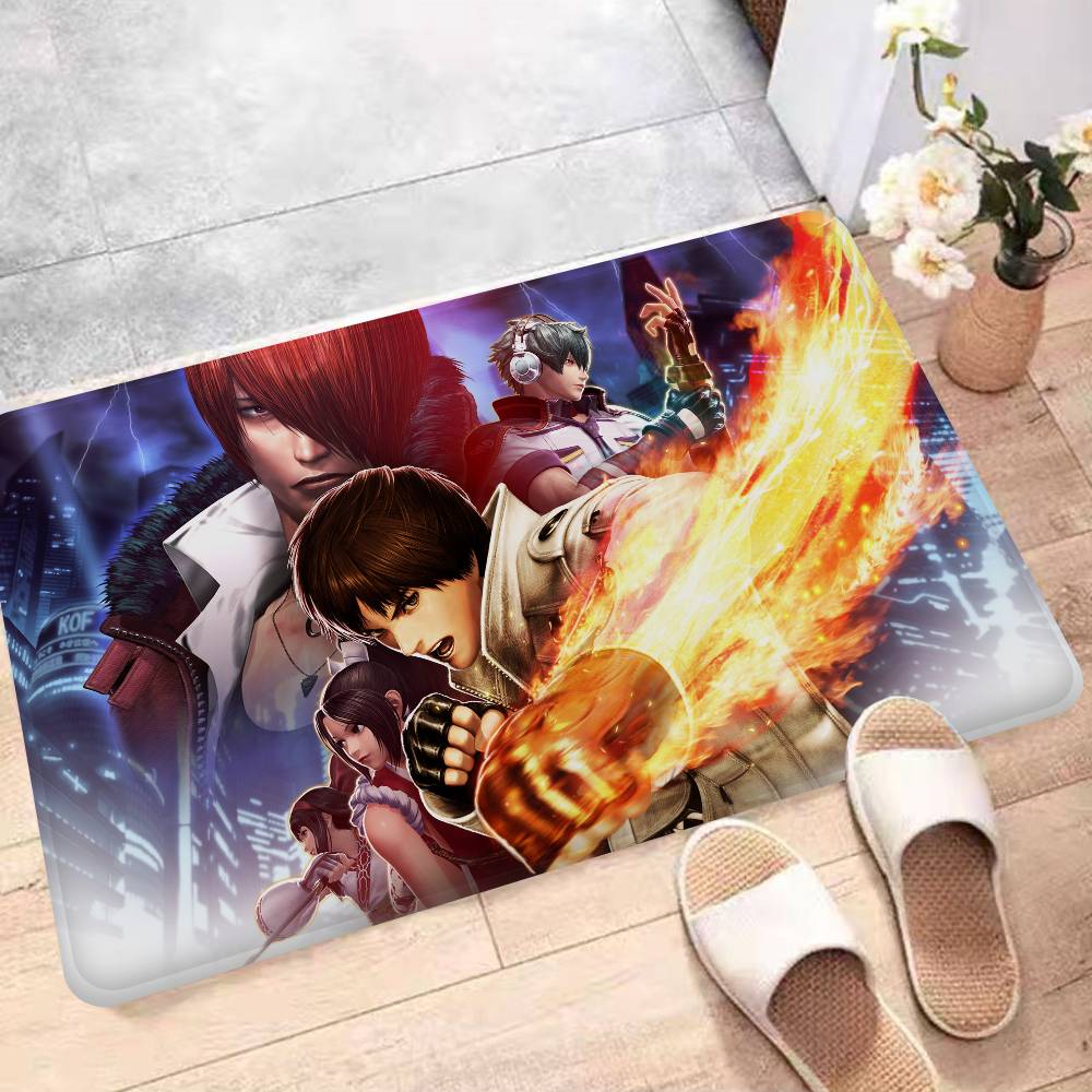 Fighting Game K-King Of F-Fights Floor Mat Rectangle Anti-slip Home Soft Badmat Front Door Indoor Outdoor Mat Hotel Decor Mat