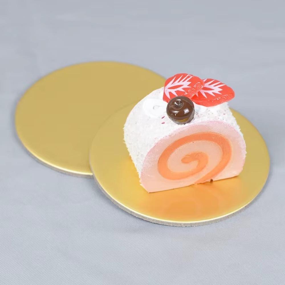 10pcs Cardboard Round Cake Board 6/8/10 Inch Dessert Tray Durable Cupcake Base  Baking Cakes