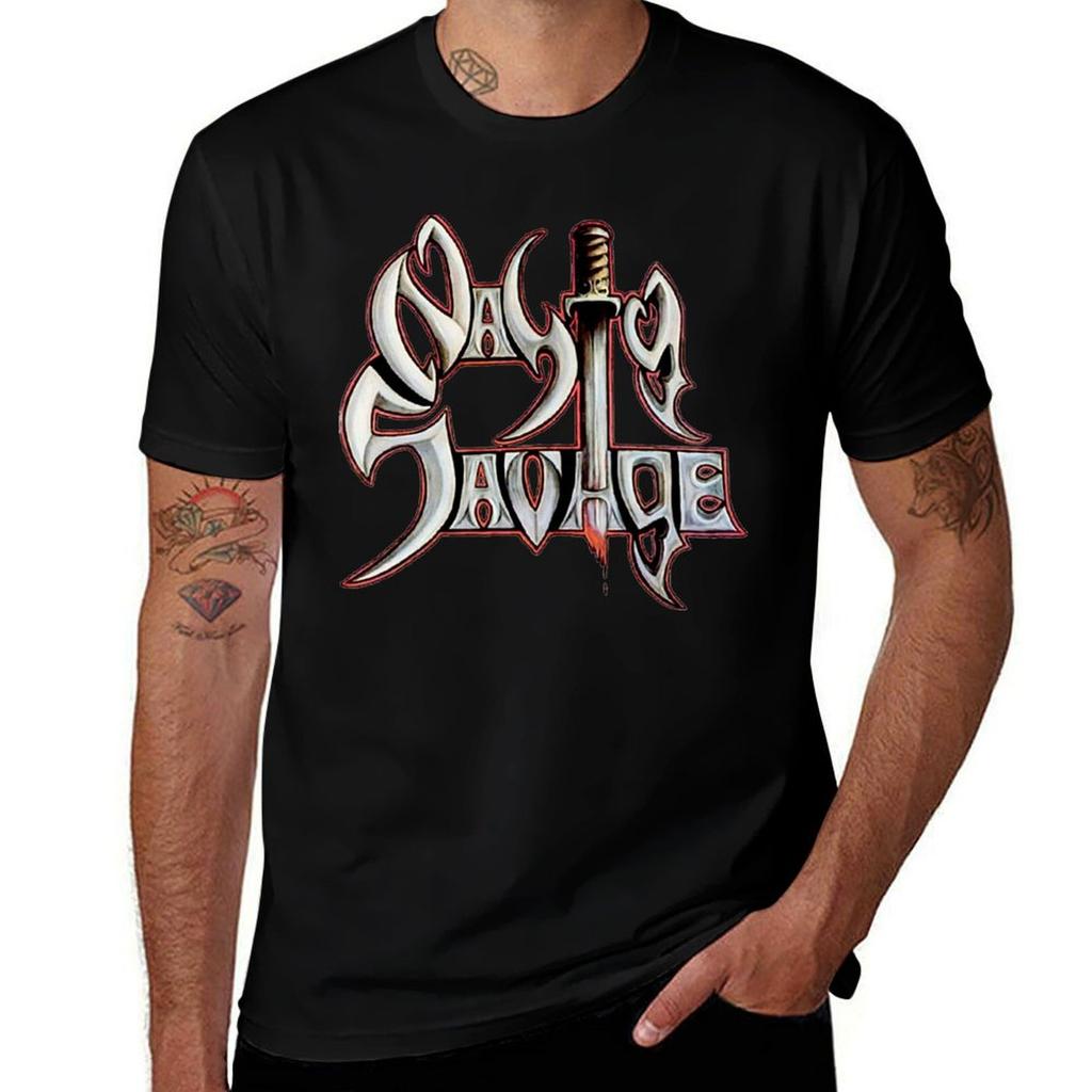 Nasty Savage T-Shirt Plus Size Gym Sports T-Shirt