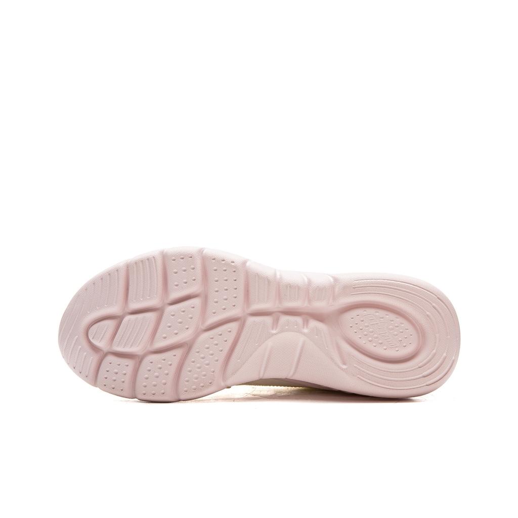 Lining Lightweight Warm Soft Bottom Rebound Casual City Commuting Running Shoes Women sneaker Light-Pink White ARSV076-7