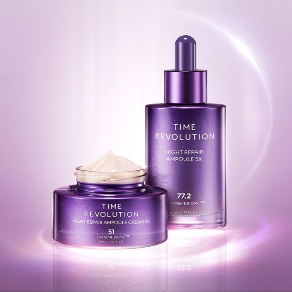 MISSHA Time Revolution Night Repair 5X 2-teiliges Set / Bestes Geschenkset