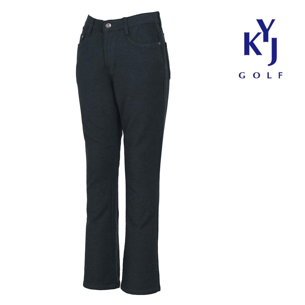 KIM YOUNG JOO GOLF Winter Women'S Slim Lightly Brushed Kara Bootcut Golf Pants Knwlsl52