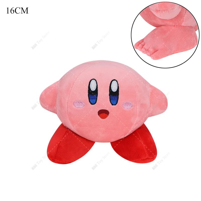 Star Kirby Plüschtiere Anime Kirby Klassisches Schwert Schatten Geist 30. Stern Kirby Rot Orange Kuscheltiere Puppen Kinder Weihnachtsgeschenke