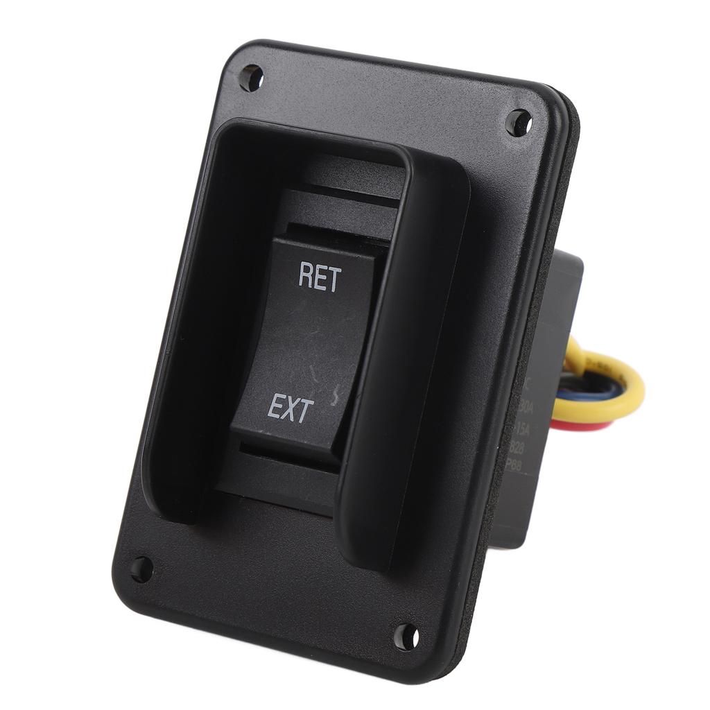 DC12V 24V RV Extend Retract Switch 24cm Cable Enhanced Safety IP68 Water Resistant Power Stabilizer Switch for Campervan