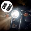 Biqing 2 Pcs Fog Light Stays Universal Turn Signal Stay W-Shaped Design Motorcycle Turn