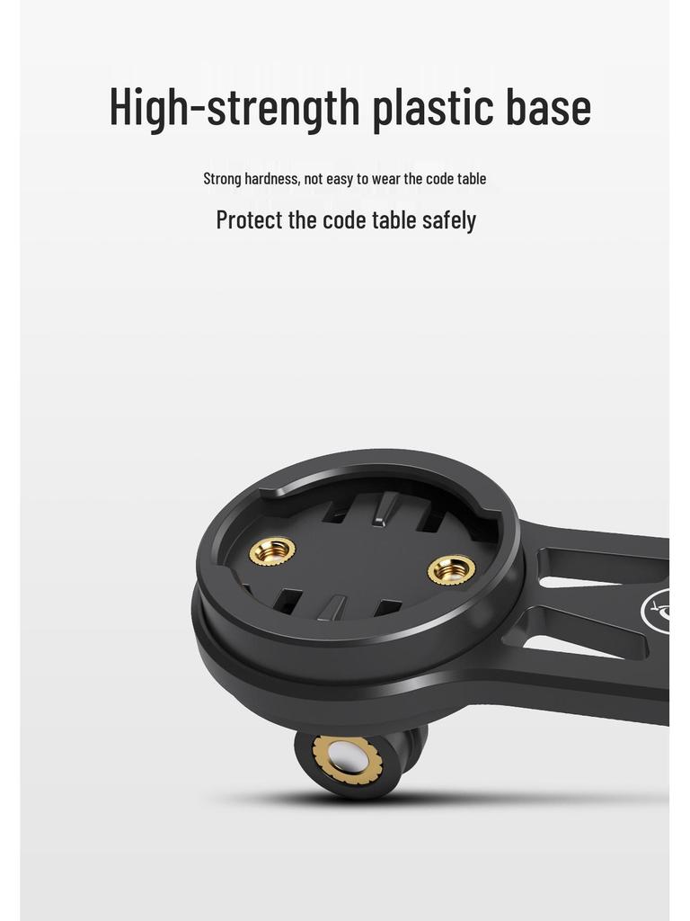 Carbon Fiber Aero Handlebar Extension Mount for Bike Computers & Accessories