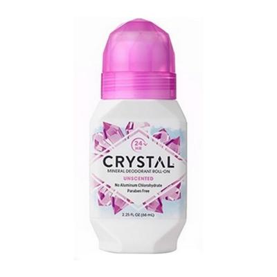 Deodorante Corpo Minerale Cristallo Roll-On Senza Profumo, 66ml