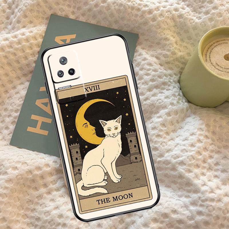 Tarot Card Cute Art Cats Case For Xiaomi 15 Ultra 13 14 11T 12T 13T 14T Pro POCO X7 Pro F5 F6 M6 X3 X5 X6 Pro Cover
