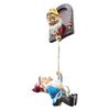 Garden Climbing Gnomes Tree Decor Cute Gnome Garden Statue Art Resin Dwarf Sculpture for Yard Outdoor Decoration Ornaments