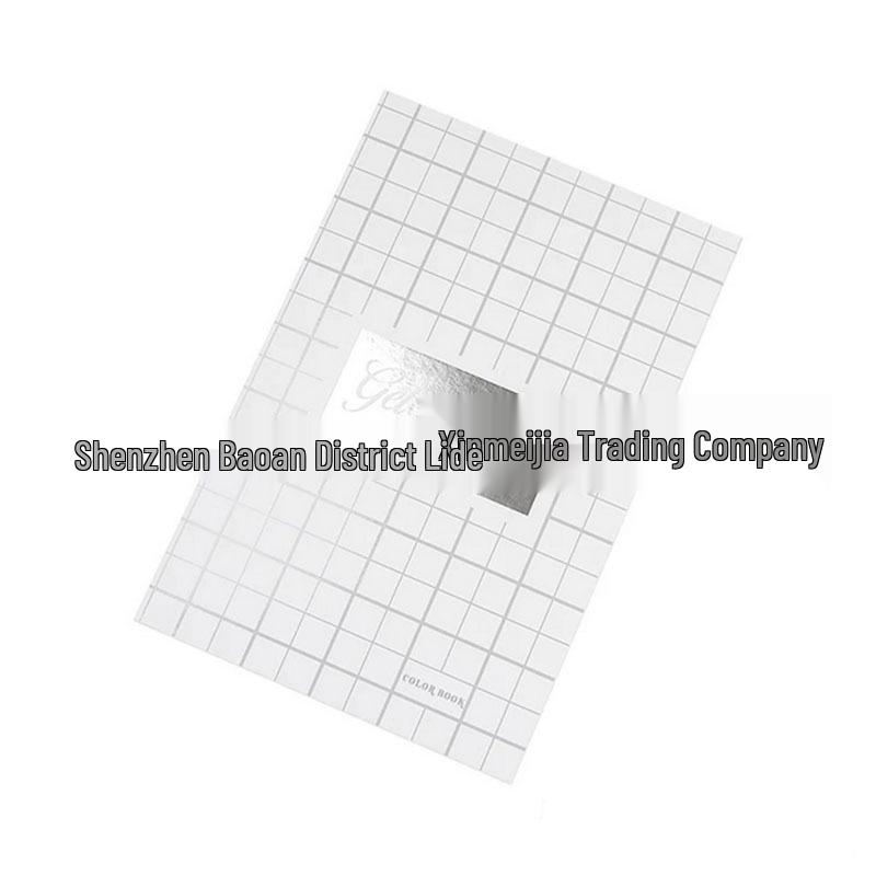 

Книга-палітра кольорів для дизайну нігтів: Альбом зі свотчами гель-лаків на 160 кольорів