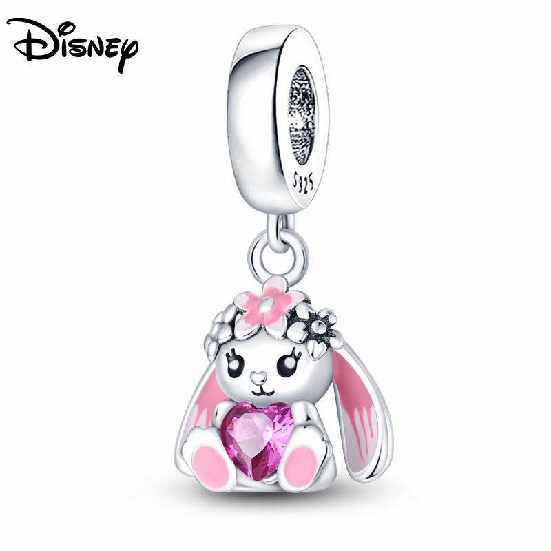 925 Silver New Pendant Stitch Charms Beads Fit 3mm Bracelet Necklace Women DIY Fine Festival Jewelry Gift