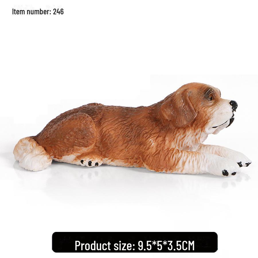 "Simulation Dog Models: Golden Retriever, Bulldog, Shepherd, Corgi, Shiba Inu Collection"