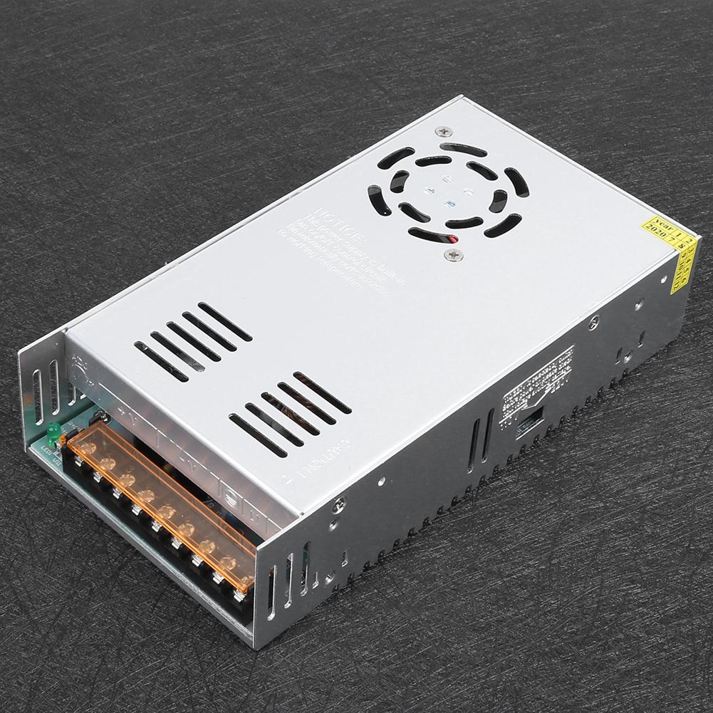 Power Supply Driver Adapter Aluminum Alloy 36V LED Screen Strip Light 3D Printer(S‑360‑36;36v 10a 360W: AC110Celsius220V+Celsius-