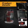 Pair of LED Tail Lamps For Dodge Ram 1500 2500 3500     -   Rear Driving Brake Turn Signal Reverse Light