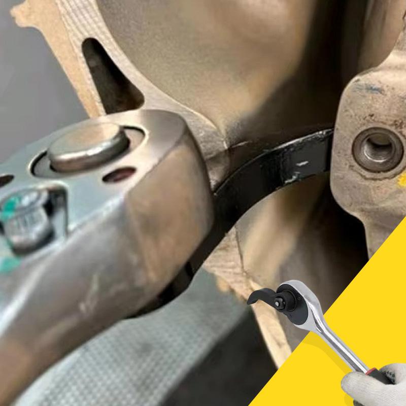 Car Drive Pry Bar Wrench Crowbar Adapter Head For Half Shaft Removal Car Repairing Tools Shaft Disassembly Tool Open End Wrench