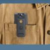 Mini Body Camera Magnetic Back Clip Design 1080P Recorder Adjustable Lens for Delivery Personnel & Private Investigator