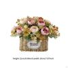 Artificial Floral Arrangement in Basket for Home And Event Decoration, Centerpiece Office
