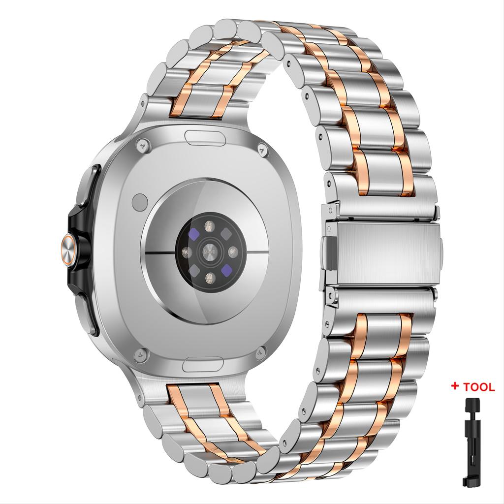 Metal Bracelet For Samsung Galaxy 8 40mm 44mm Stainless Steel Strap Luxury Bussiness Band For Galaxy 8 Classic 46mm Accessories