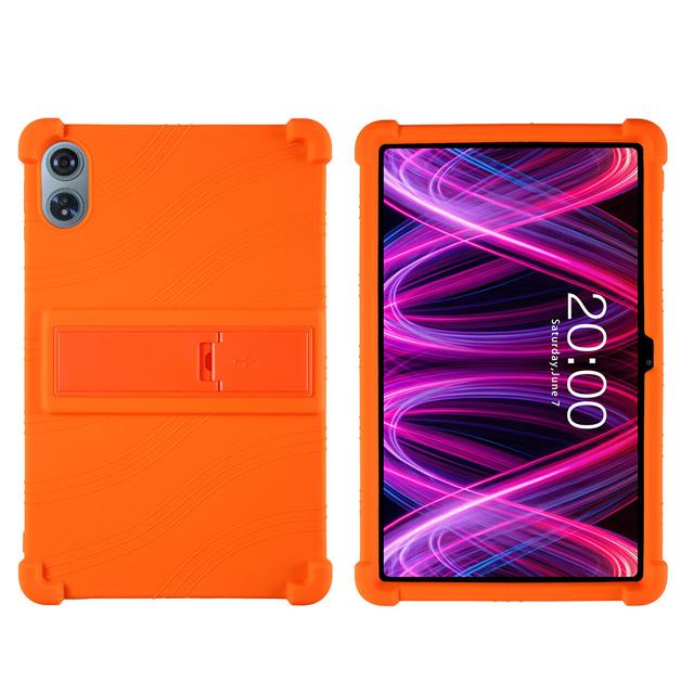 Adjustable Multi-angles Kickstand Tablet Case for Teclast T60 Plus 2024 12.0 inch Soft Silicone Cover Shockproof Kids Safe Capa