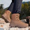 Large size outdoor hiking shoes men's and women's non-slip and wear-resistant off-road hiking shoes desert combat boots wholesale
