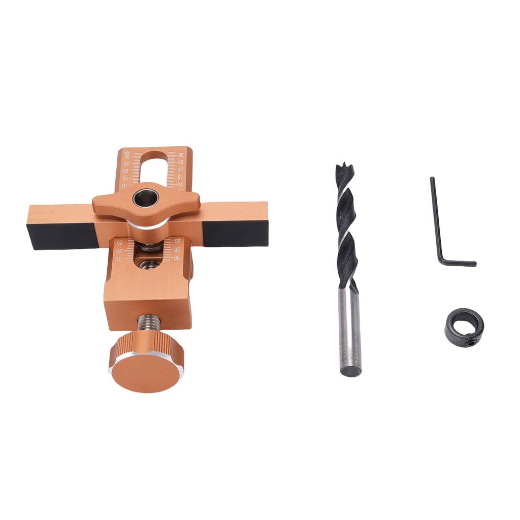 Cabinet Door Installation Positioner Aluminium Alloy Adjustable Cabinet Door Position Tool Aid for Most Woodworking Carpentry