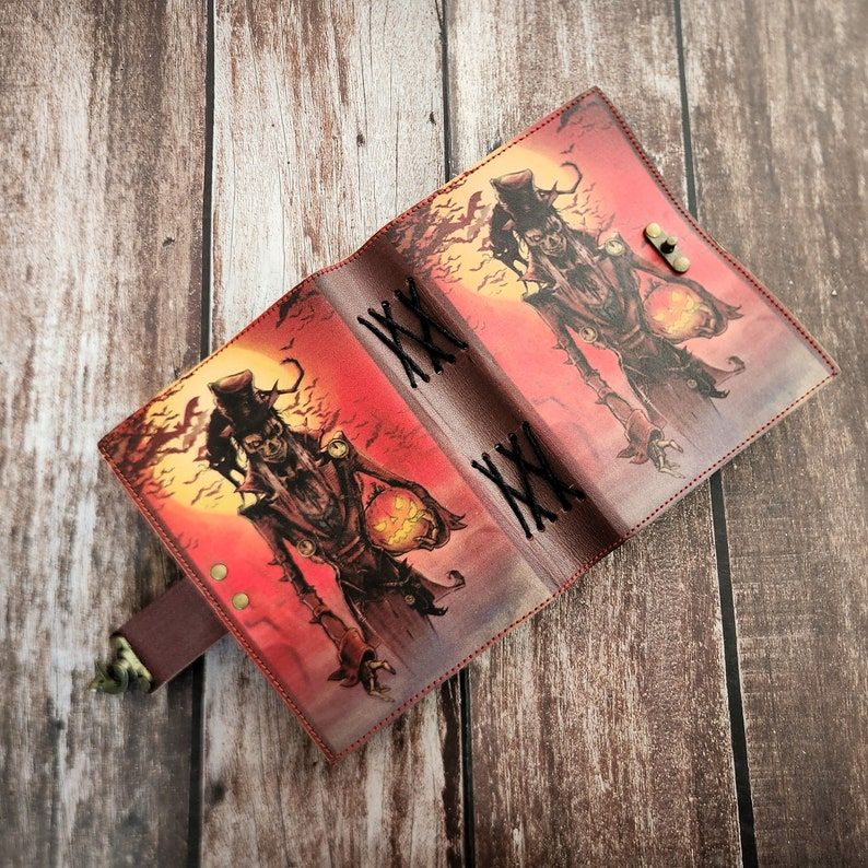 Leather Journal, Notebook, sketchbook, Leather dairy, Halloween gift, Writing journal, Wedding Gift, Book, Dream Journal, Personalized Gift.