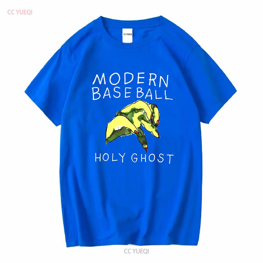 T-shirt en Coton Esprit Saint Baseball Moderne Tailles Complètes S 5xl Sn74 Manches Longues Ou Courtes Lavage Vintage Élégant Respirant Décontracté
