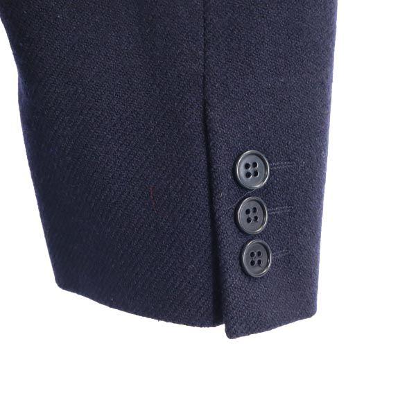 Emporio Armani Made In Italy Wool Tailored Jacket Navy Men's Used