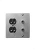 ZOLBONNE Toggle Switch & Drum-Style Outlet [Made In Japan] 2-Outlet SwitchRight