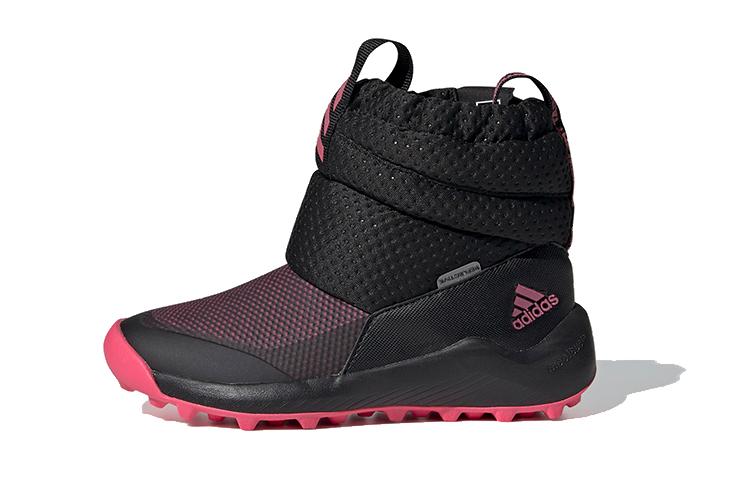 Adidas Rapida Snow Boots Thermal Crew Kids  Boots Black Rose Red Children Aged 3 7 Years Old EE6172 28