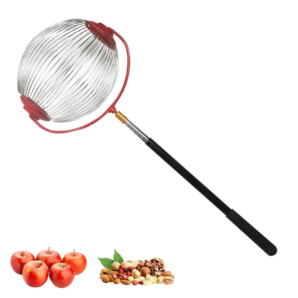 Teleskopický sběrač ovoce a ořechů, Nerezový ořechový sběrač, Zahradní nářadí