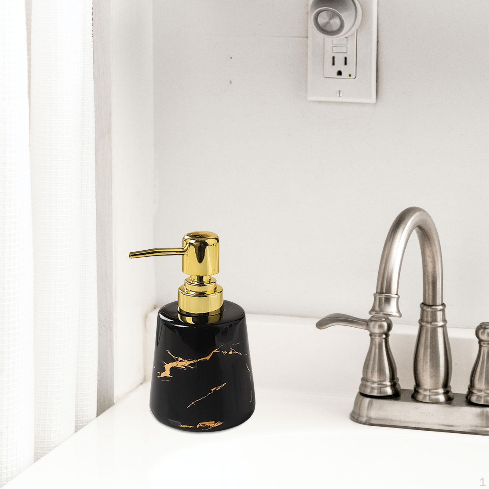 

Элегантный набор дозаторов мыла для ванной комнаты и кухни чёрный