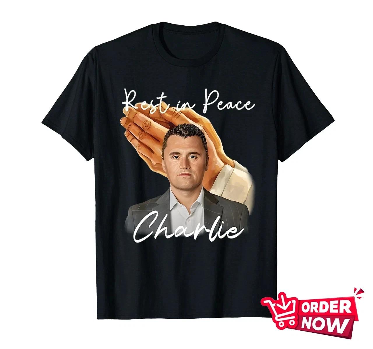 Charlie Kirk Shirt, A True Patriot USA shirt Memorial Remembering Charlie Kirk T XXL