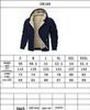 Men's Fleece-Lined Zip-Up Knitted Cardigan - Thickened for Autumn/Winter