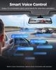 AZDOME PG17 Max 4K+2.5K Mirror Dash Cam with ADAS BSD and LCA 12" Rear View Mirror Camera with 5GHz WiFi Includes 64GB Card