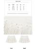 Influencer-Style High-Waist Pleated A-Line Skirt with Sweet Bow Tie for Women - Autumn/Winter