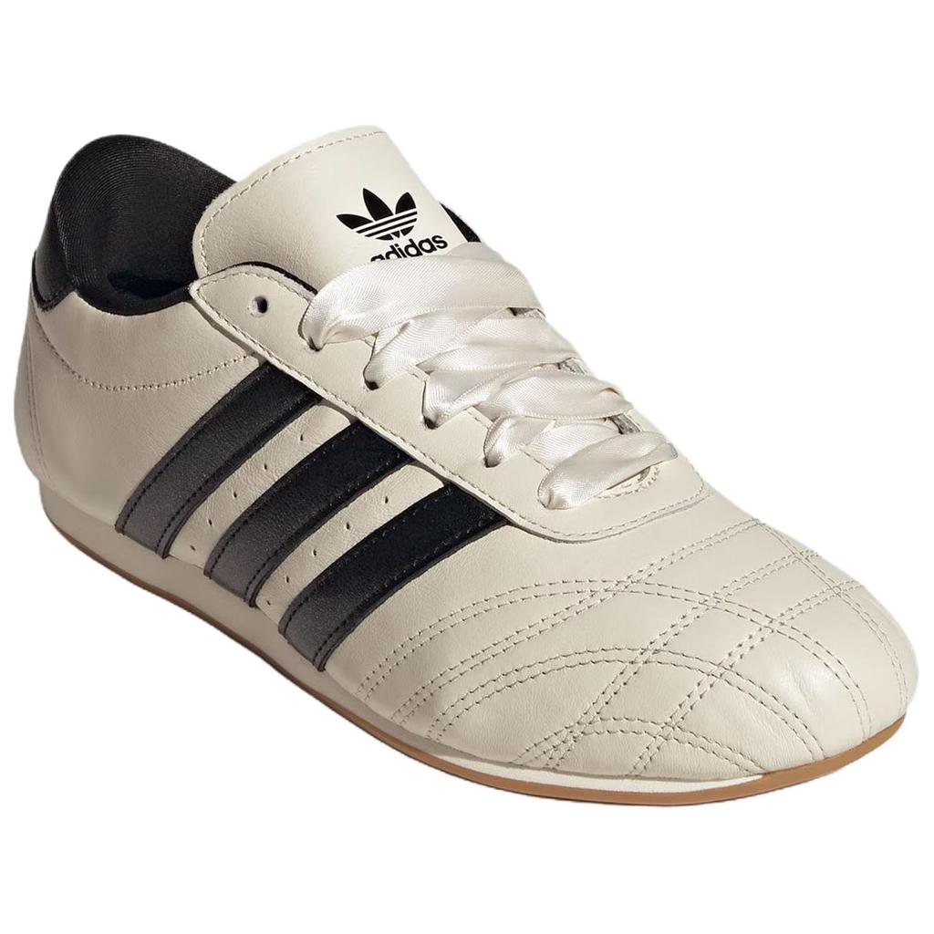 Adidas Originals Taekwondo Lace Shoes Soft Comfortable Non-Slip Durable Low-Top Training Shoes Women Shoes White Black JS1616
