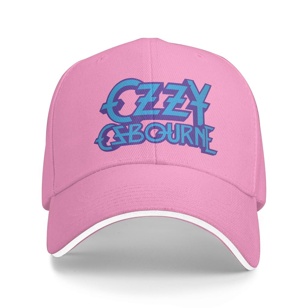 Ozzy Osbourne fialová a modrá baseballová čepice s logem, ležérní hip hopové klobouky, letní pánské běžecké hippie snapback čepice