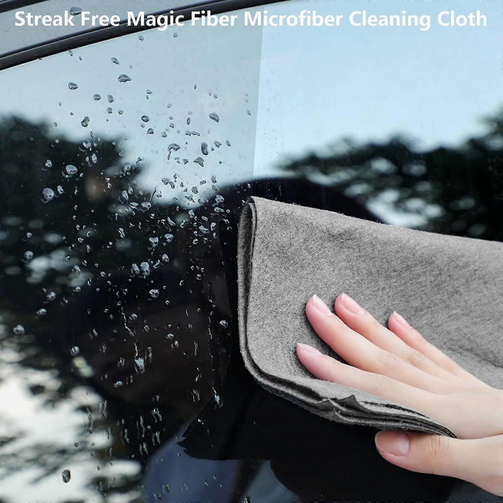 Thickened Magic Cleaning Cloth, Streak Free Magic Fiber Microfiber Cleaning Cloth, All-Purpose Microfiber Towels