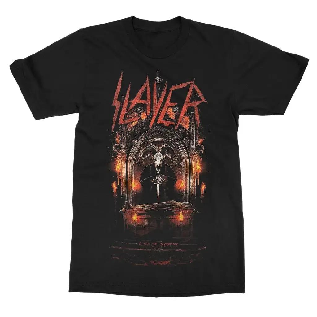 Slayer "South of Heaven" Vintage Grafika Obalu Alba Unisex Bavlněné Pánské Tričko s Nadměrným Střihem Rocková Kapela