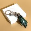 Faux Crocodiles Leather Claw Shaped Keychain Stylish Unisex Keyring Pendant Fashionable Accessory for Bags and Keys