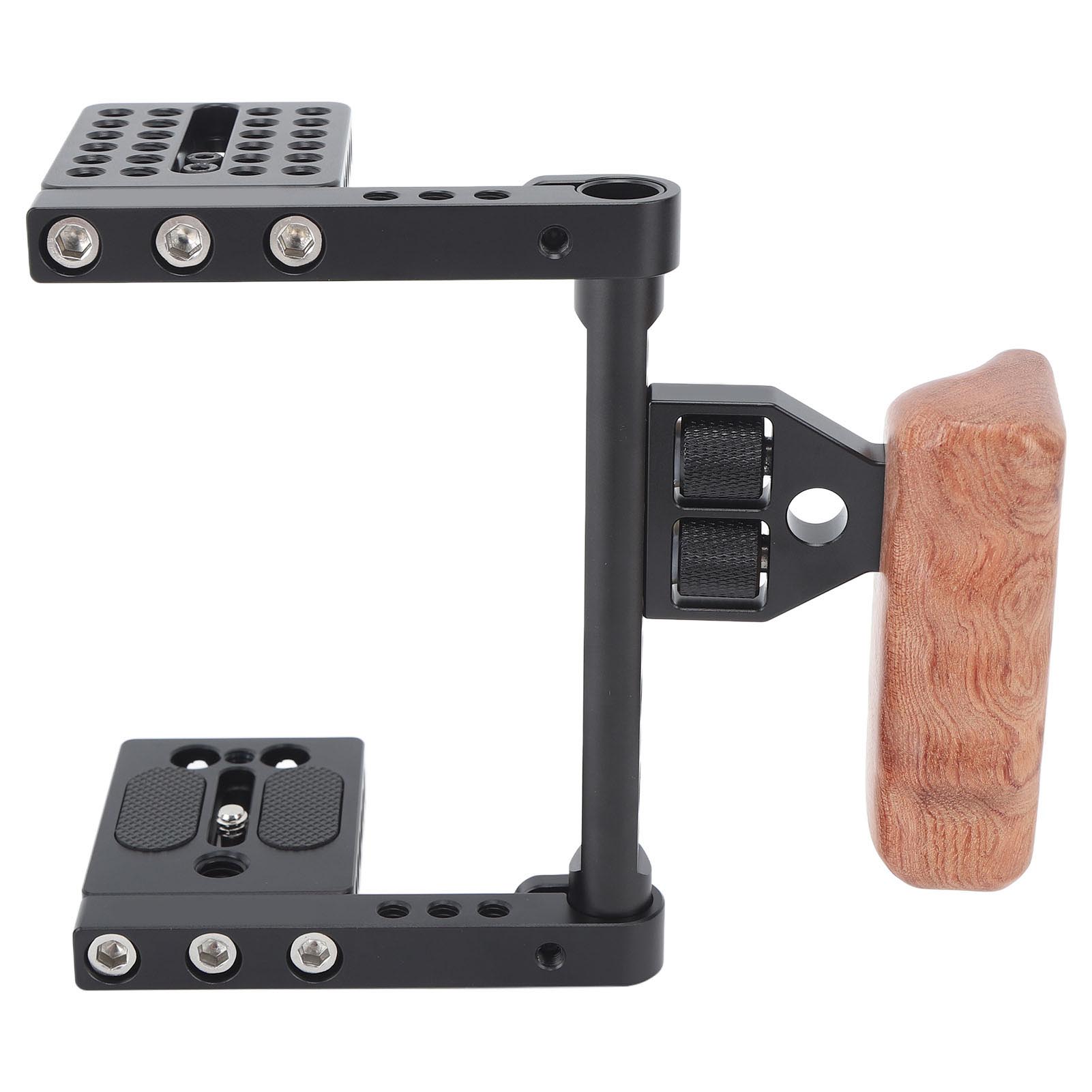 

Комплект для установки камеры из алюминиевого сплава, стабилизатор для видеосъемки с деревянной ручкой 14 38