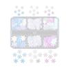 Christmas Glitter Confetti Epoxy Resin Mold Filler Nail Sequin Glitter Flake Nail Decor Snowflake Resin Filling Material