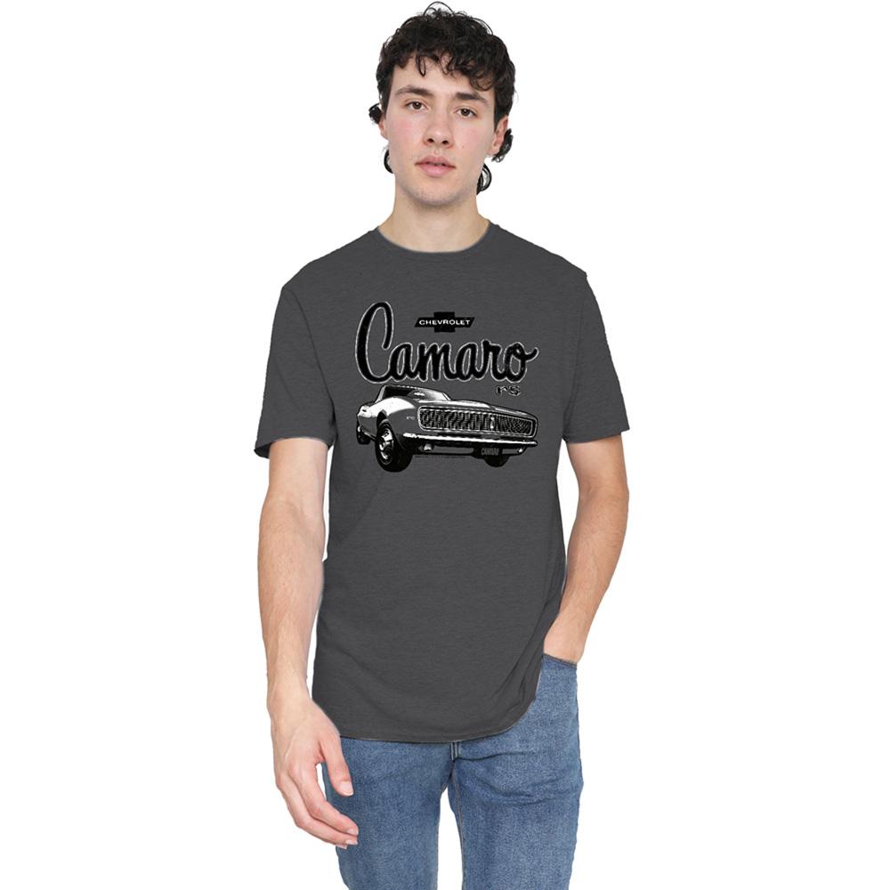 Chevrolet Unisex Adult Script Car Heather T-Shirt