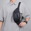 Multiple Pockets Multifunctional Waist Bag Large Capacity Men Running Pouch Men Chest Bag  Gym