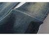 Retro Distressed Micro Flare High Waist Jeans for Women - Fall 2023 Slimming Straight Leg Pants with Raw Hem